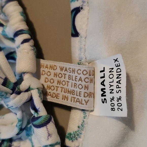 Anthropologie Peacock String Bikini by Delfina. - Picture 4 of 6